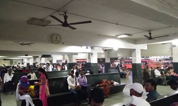baramati st bus depo photo